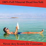 Dead Sea Warehouse – Amazing Minerals Dead Sea Bath Salts – 18.5 LBS – Highest Mineral Content – Moisturize & Soothe – Natural Muscle Tension Relief