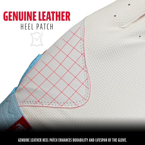 Franklin Sports MLB Youth Batting Gloves - Digitek Camo Baseball + Softball - Premium Leather - Many Sizes + Colors - Youth