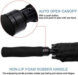G4Free 47/54/62/68 Inch Automatic Open Golf Umbrella Oversize Extra Large Double Canopy Vented Windproof Waterproof Stick Umbrellas