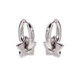 Star Hoop Earrings For Women