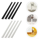 Oniissy 4pcs Radiator Pipe Covers 15 * 200mm/300mm/500mm Radiator Pipe Covers Black White, Radiator Pipe Covers Radiator Pipe Covers Pipe Decorative Cover(White-300mm)