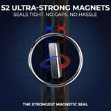 Flux Phenom Screen Door Mesh 38x82 Inch – Easy Install, Strong Magnet Strength, Pet Tested, Hands-Free Entry, Door Screen Magnetic Closure, Keeps Bugs Out