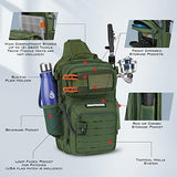 KastKing BlowBak Tactical Fishing Sling Tackle Bag - Lightweight Fishing Backpack - Storage for Gear and Equipment - Gift for Men