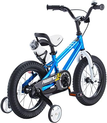 RoyalBaby Kids Bike EZ Freestyle Training Free Balance to Pedal Easy Learning Bicycle, 12-18 Inch for Toddlers to Big Kids