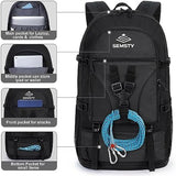 Hiking Backpack, 30L/40L/50L Expandable Hiking Backpack for Men and Women, Travel Backpack Flight Approved