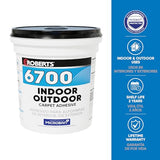 ROBERTS 6700-1 1 Gallon Indoor/Outdoor Carpet/Artificial Turf Adhesive