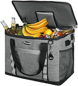 Maelstrom Soft Cooler Bag,Collapsible Soft Sided Cooler,24/30/60/75 Cans Beach Cooler,Ice Chest,Large Leakproof Camping Cooler,Portable Travel Cooler for Grocery Shopping,Camping,Road Trips