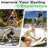 Zacro Bike Seat Cushion - Gel Padded Bike Seat Cover for Men Women Comfort, Extra Soft Exercise Bicycle Seat Compatible with Peloton, Outdoor & Indoor Bike Saddles