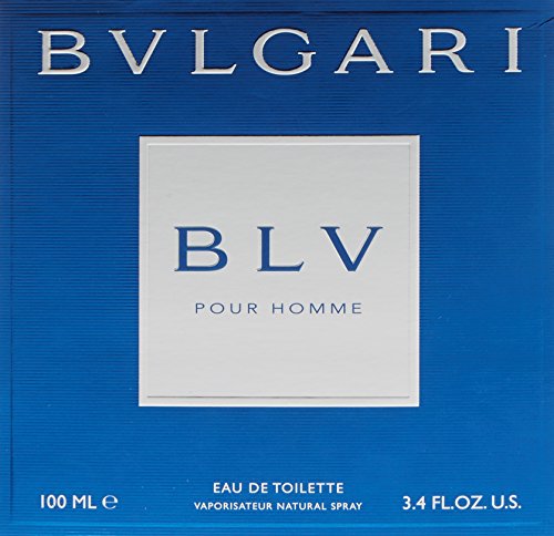 Bvlgari BLV Pour Homme Eau De Toilette Spray, 3.4 Ounce