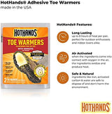 HotHands Toe Warmers - Long Lasting, Odorless, Air Activated - Up to 8 Hours of Heat - 40 Pair