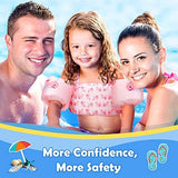 MoKo Toddler Swim Vest for Kids, 20-66 lbs, Arm Floaties with Adjustable Straps, Nylon Material, Swim Vest for Toddlers Learning to Swim