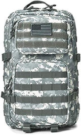 REEBOW GEAR Military Tactical Backpack Large Army 3 Day Assault Pack Molle Bag Backpacks (ACU Camo)
