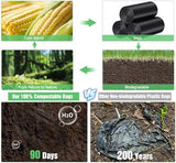 120 Portable Camping Toilet Bags, 8 Gallon Emergency Camp Potty Poop Bags for Adults, Thickened Trash Waste Bags for 5 Gallon Bucket Toilet Seat Camping Trash Can Outdoor