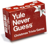 Yule Never Guess Christmas Trivia Game - Christmas Games for Family Party - Christmas Games - Christmas Family Games