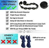 Gold Armour Camping Hammock - XL Double Hammock Portable Hammock Camping Accessories Gear for Outdoor Indoor with Tree Straps, USA Based Brand (Lime Green and Gray)