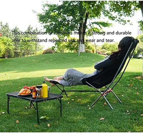 Universal Camping Chair Foot Rest, Folding Attachable Footrest Leg Rest Outdoor Folding Chair for Outdoor Gardening Fishing Beach Hiking