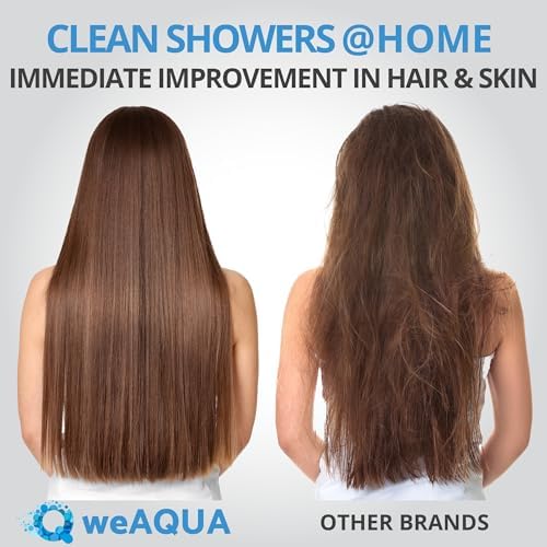 NO BS Shower Filter Replacement Cartridge – 99% Removal of Hard Water, Chlorine, Heavy Metals, Fluoride, Micro-Life & More – Universal Fit – High Output (4-Pack)