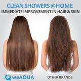 NO BS Shower Filter Replacement Cartridge – 99% Removal of Hard Water, Chlorine, Heavy Metals, Fluoride, Micro-Life & More – Universal Fit – High Output (4-Pack)