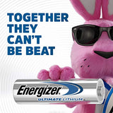 Energizer Ultimate Lithium AA Batteries Pack, 1.5V AA Batteries, 24 Count