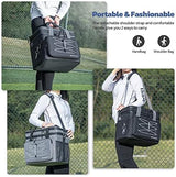 Maelstrom Soft Cooler Bag,Collapsible Soft Sided Cooler,24/30/60/75 Cans Beach Cooler,Ice Chest,Large Leakproof Camping Cooler,Portable Travel Cooler for Grocery Shopping,Camping,Road Trips