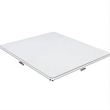 Tcyzest Tempered Glass Chair Mat 48" x 32",1/5" Thick for Office Desk,Rolling Chair Mat for Carpet, Odorless, Easy to Clean with 4 Non-Slip Pads for Carpet & Hardwood Floors