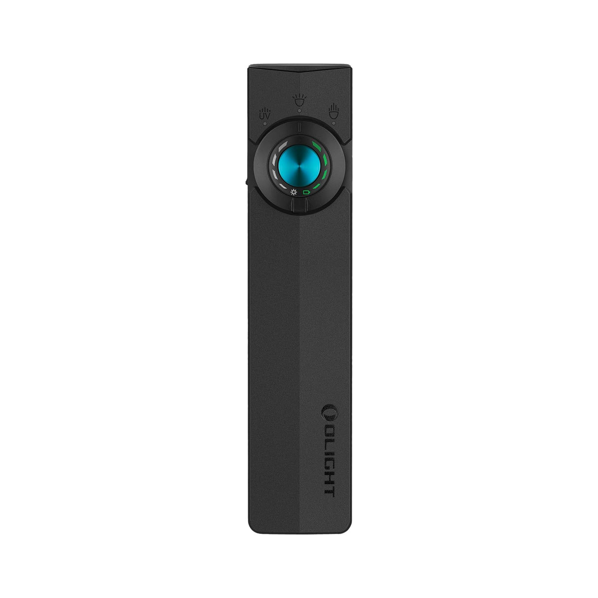 OLIGHT ArkPro EDC Flat Flashlight Rechargeable with Green Beam, UV and White LED,1500 Lumens USB-C Pocket Camping Flashlight, Spotlight Floodlight for Outdoor Emergency Working (Black NW)
