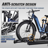 Mate R 2-Bike Rack, Hitch-Mount Platform Electric Bike Rack with Ramp, 200 lbs Capacity, Fits Car, SUV, Truck, RV, Van with 2-Inch Receiver and Up to 5-Inch Fat Tires E-Bike Bicycle