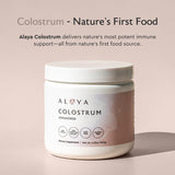 Alaya Naturals Bovine Colostrum Powder – Superfood, Bioactive Colostrum for Gut Health, Immune Support, Hormonal Balance & Muscle Recovery, Bioavailable, Non-GMO, Gluten Free