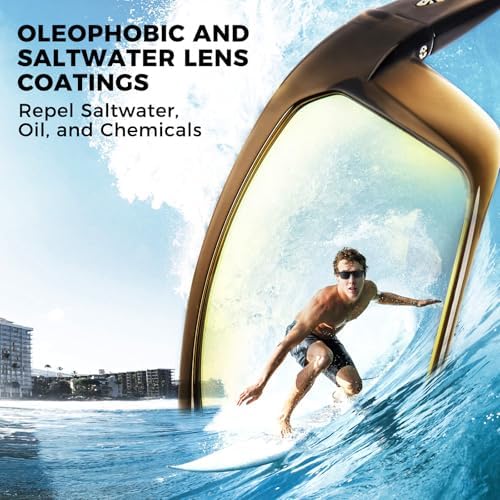 KastKing Huzzah Polarized Sport Sunglasses for Men and Women, Ideal for Driving Fishing Cycling and Running,UV Protection