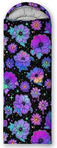 Axolotl Unicorn Sleeping Bag for Kids Boys Girls–Lightweight Warm Cold Weather Sleeping Bags,Waterproof Portable Sleeping Bag with Compression Sack for Camping Backpacking Outdoor Indoor