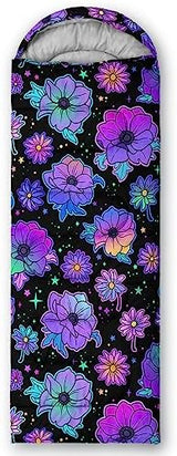 Axolotl Unicorn Sleeping Bag for Kids Boys Girls–Lightweight Warm Cold Weather Sleeping Bags,Waterproof Portable Sleeping Bag with Compression Sack for Camping Backpacking Outdoor Indoor