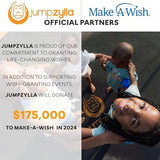 JUMPZYLLA Trampoline Outdoor 8FT 10FT 12FT 14FT 15FT 16FT with Enclosure and Ladder, ASTM Approved Recreational Trampoline for Kids and Adults, Anti-Rust Coated Frame