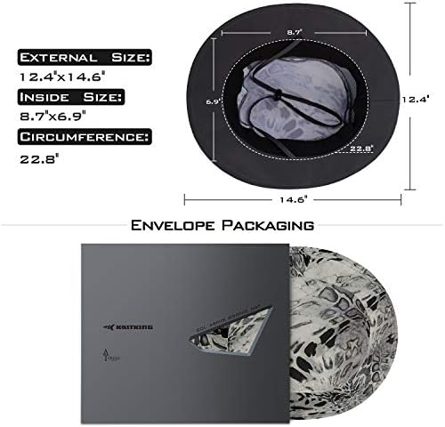 KastKing Sol Armis UPF 50 Boonie Hat - Sun Protection, Fishing, Beach & Hiking, Paddling, Rowing, Kayaking