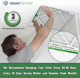 12x12x1 Air Filter 6 Pack, Durable MERV 8 Pleated Home HVAC AC Furnace Filters, Lightweight Compact Air Conditioner Filter Replacement