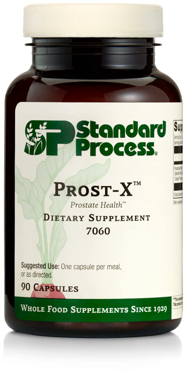Standard Process Inc. Prost-X - Whole Food Prostate, Bone Health Supplement and Bone Support with Spanish Moss - 90 Capsules