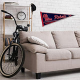 Rico Industries NCAA Classic 12" x 30" Felt Wall Décor Pennant - Great for Home/Bed Room/Man Cave Décor