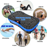AXV Vibration Plate Exercise Machine Whole Body Workout Portable Mini Vibrate Fitness Platform Lymphatic Drainage Machine for Weight Loss Shaping Toning Wellness Home Gyms Workout (Mini)