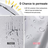 G4Free 47/54/62/68 Inch UV Protection Golf Umbrella Auto Open Vented Double Canopy Oversize Extra Large Windproof Sun Rain Umbrellas