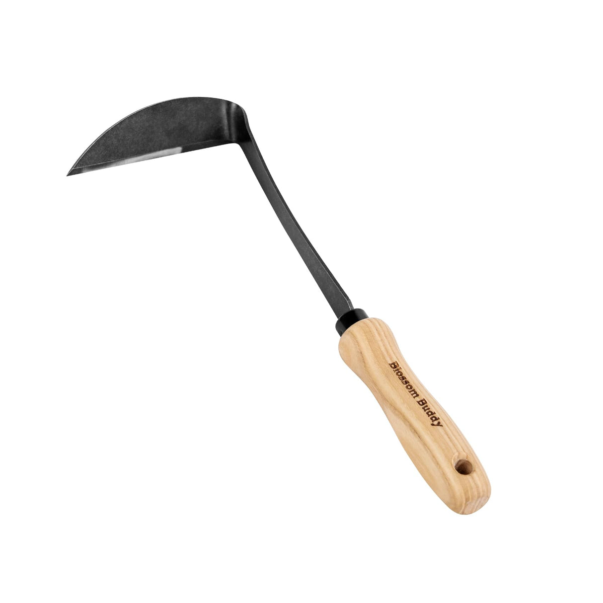 Blossom Buddy Cape Cod Weeder – Right Hand, Hand Weeding Tool for Tight Spaces Weeder Hoe with Ergonomic Ash Wood Handle for Weeding, Soil loosening, Digging
