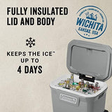 Coleman Classic Series Insulated Portable Wheeled Cooler, Leak-Resistant Outdoor Hard Cooler Keeps Ice up to 5 Days, 65-Quart