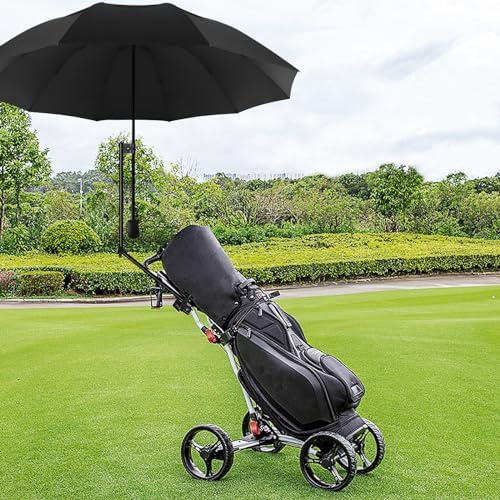 UPF 50+ Beach Umbrella with Adjustable Universal Clamp