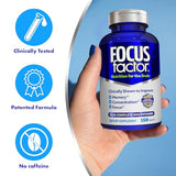 Focus Factor Nutrition for The Brain Improved Memory & Concentration Brain Supplement, 150 Count, 1 Pack (10407)