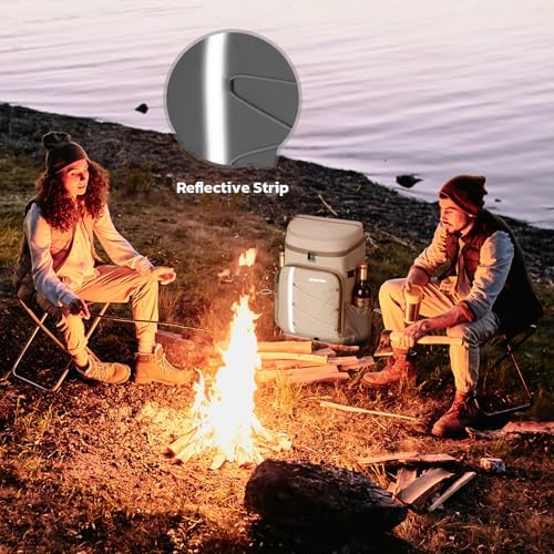 Maelstrom Cooler Backpack - 35/50 Can Insulated Soft Cooler Lunch Bag for Camping, Beach, Hiking & Shopping