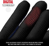 Franklin Sports MLB Youth Batting Gloves - Digitek Camo Baseball + Softball - Premium Leather - Many Sizes + Colors - Youth