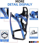 ROCKBROS Bike Water Bottle Holder Ultra-Light Bicycle Bottle Cages with Screws Tool, Universal Bike Cup Holder for Road MTB Mountain Bikes Cycling Accessories（2 Pack）