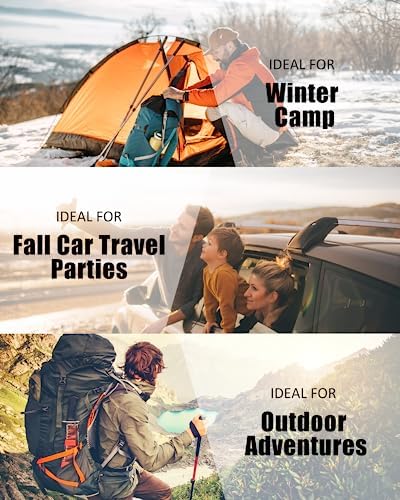 Sleeping Bags for Adults Backpacking Lightweight Waterproof- Cold Weather Sleeping Bag for Girls Boys Mens for Warm Camping Hiking Outdoor Travel Hunting with Compression Bags