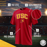 Campus Colors NCAA Adult Gameday Cotton T-Shirt