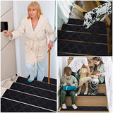 Stair Treads for Wooden Steps 15pcs - 8x30in Carpet Stairs Runner Indoor Non-Slip Stair Mats for Kids Elders and Pets
