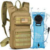 NOOLA Hydration Backpack with 3L TPU Water Bladder, Tactical Molle Water Backpack for Men Women, Hydration Pack for Hiking, Biking, Running and Climbing