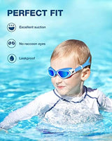ZIONOR Kids Swim Goggles, G1 MINI UV Protection Anti-Fog Polarized Swimming Goggles for Age 6-14